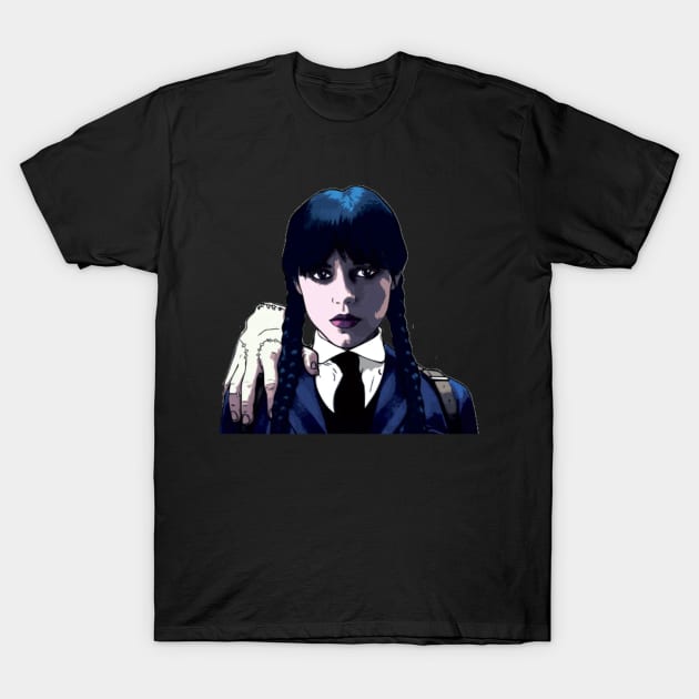 Wednesday Addams T-Shirt by charm3596